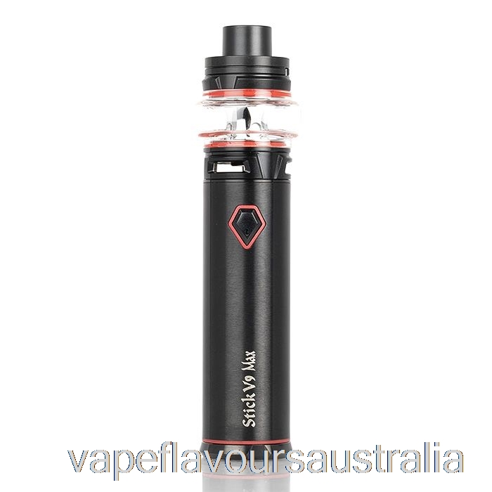 Vape Australia SMOK Stick V9 & Stick V9 MAX 60W Starter Kit V9 MAX - Black Plating
